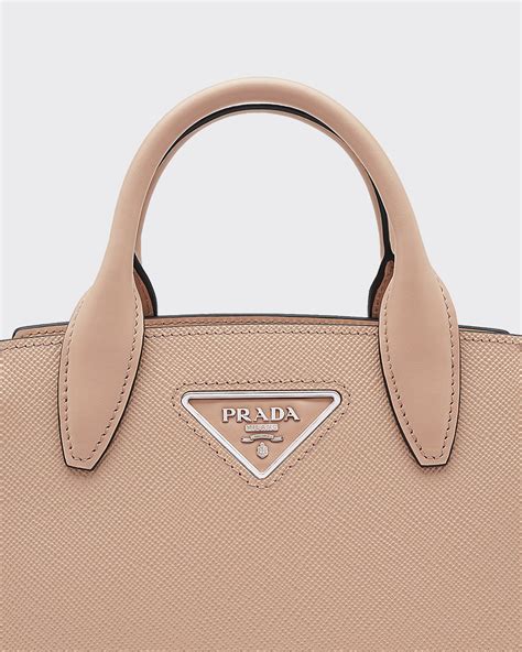 Cameo Saffiano Leather Prada Kristen Handbag 